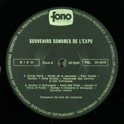 Souvenirs Sonores de L'Expo