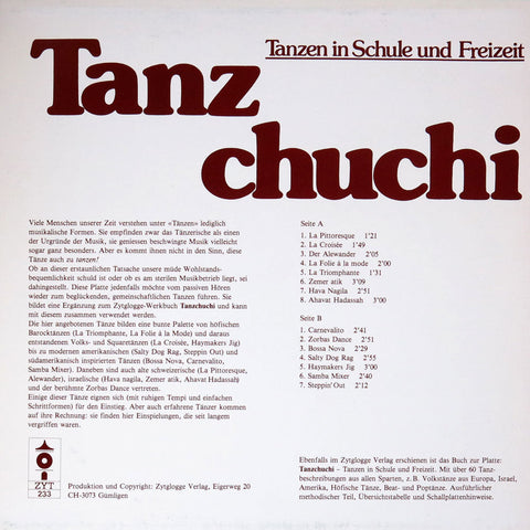 Tanzchuchi - Tanzen in Schule und Freizeit