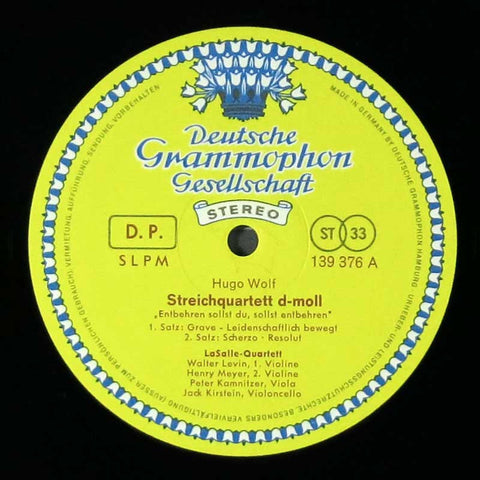 Wolf - Streichquartett D-Moll