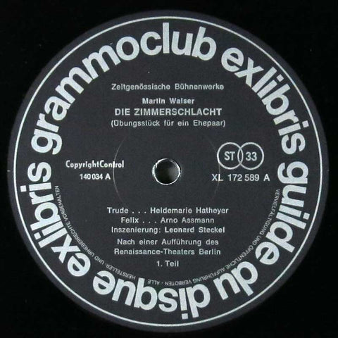 Martin Walser - Die Zimmerschlacht