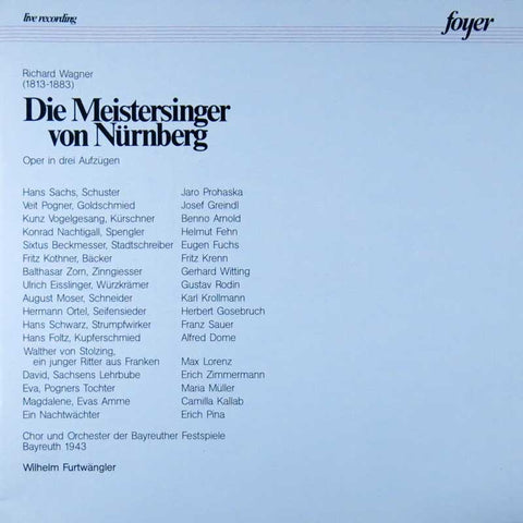 Wagner - Die Meistersinger von Nürnberg