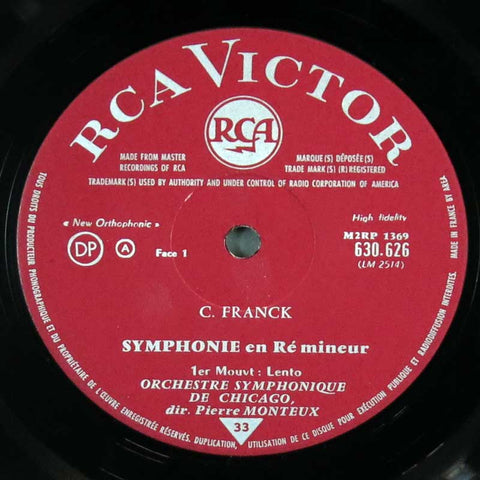Franck - Symphonie en ré mineur