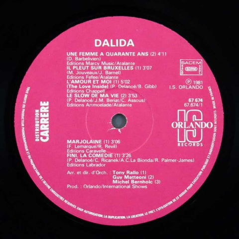 Dalida - Olympia 81