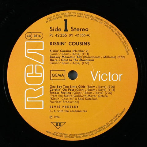 Kissin' Cousins - Soundtrack