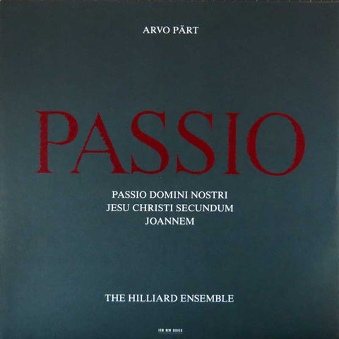 Pärt - Passio