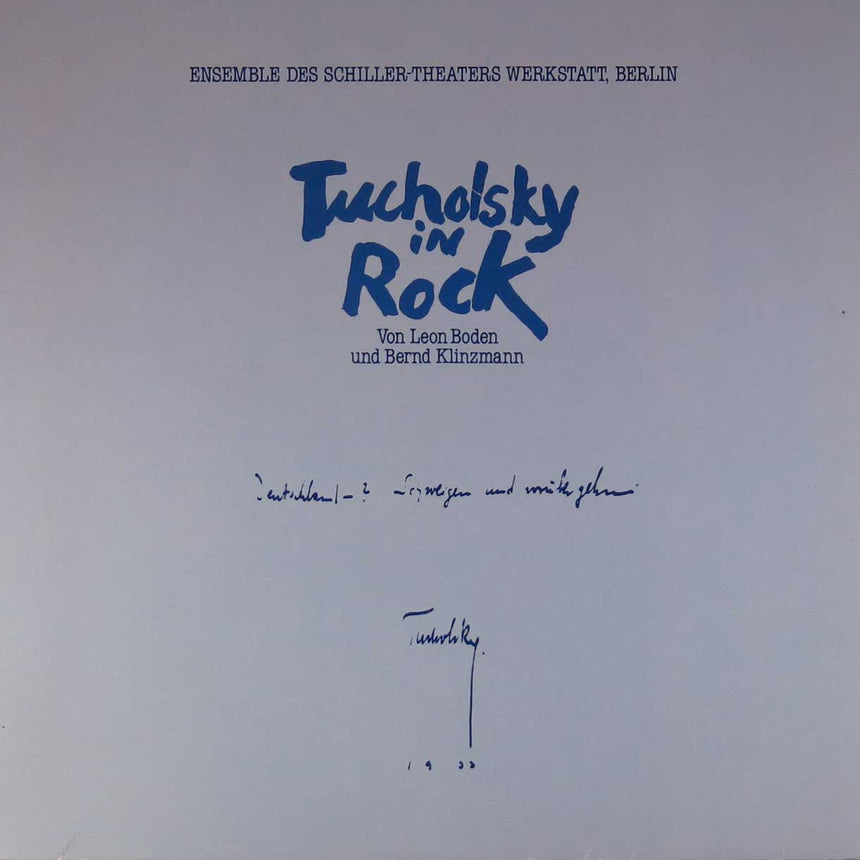 Tucholsky in Rock