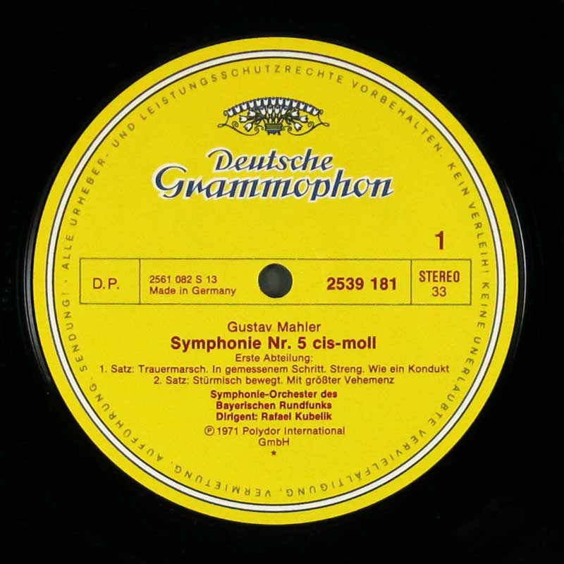 Mahler - Symphonie Nr. 5 / Lieder eines fahrenden Gesellen