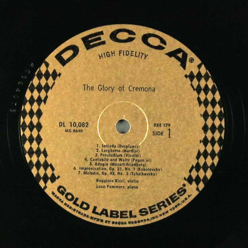 The Glory Of Cremona