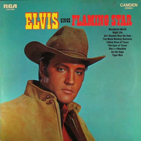 Elvis sings "Flaming Star"