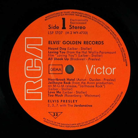 Elvis' Golden Records