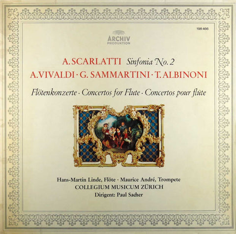 Scarlatti- Sinfonia / Vivaldi/Sammartini/Albinoni - Flötenkonzerte