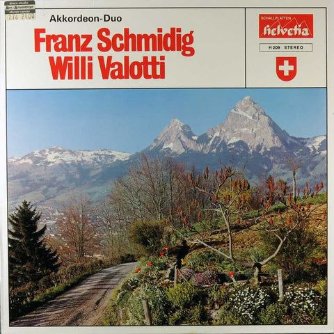 Akkordeon-Duo Franz Schmidig Willi Valotti