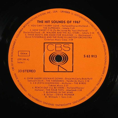The Hit Sounds Of '67
