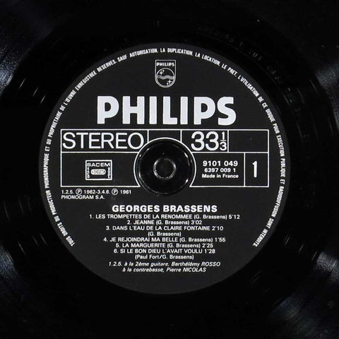 Georges Brassens 7 - Les trompettes de la renommée