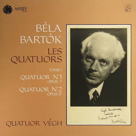 Bartók - Les Quatuors  Tome I