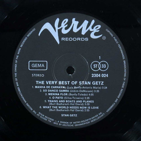 The very Best of Stan Getz