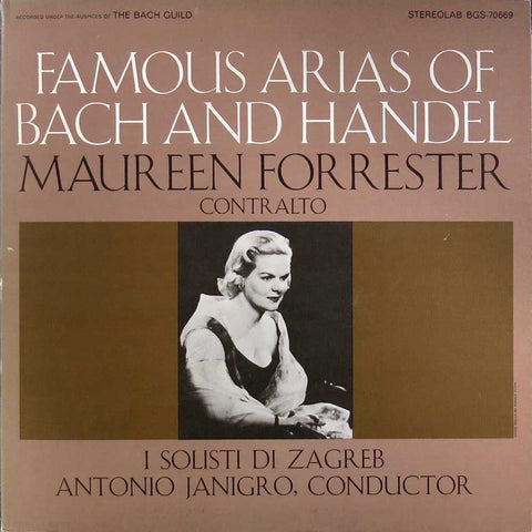 Famous Arias Of Bach And Handel