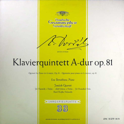 Dvořák – Klavierquintett A-Dur op. 81