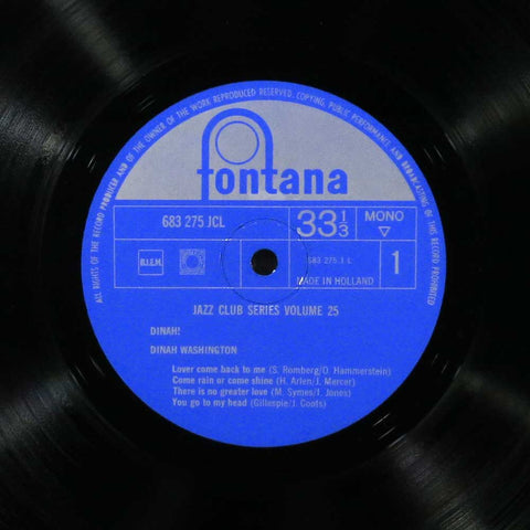 Dinah! Dinah Washington