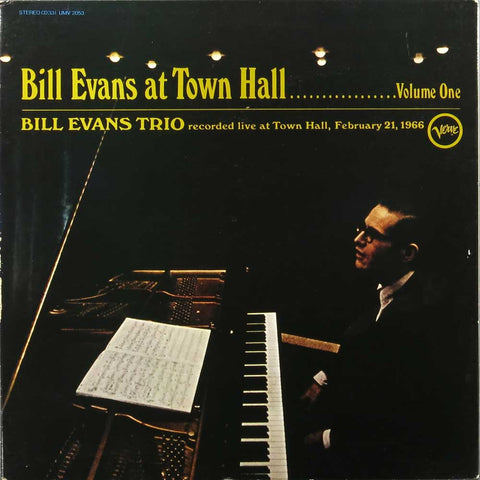 Bill Evans at Town Hall Volume One