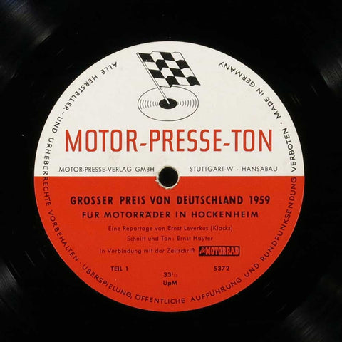 Grosser Preis von Deutschland Hockenheim 1959