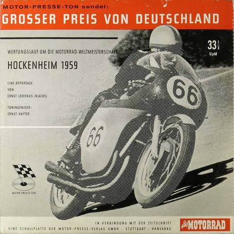 Grosser Preis von Deutschland Hockenheim 1959