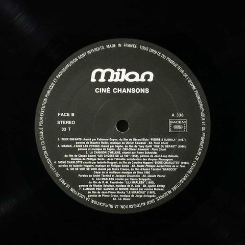Cine Chansons 14 Chansons Originals de Films Vol. 1