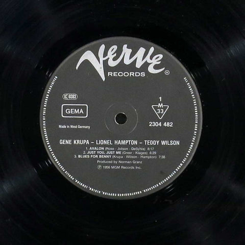 Gene Krupa - Lionel Hampton - Teddy Wilson