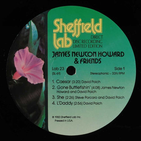 James Newton Howard & Friends "direct to disc"