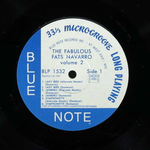 The Fabulous Fats Navarro Volume 2