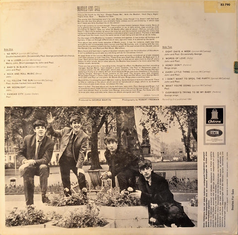 The Beatles – Beatles For Sale (rare 🇩🇪 1. Pressung!)
