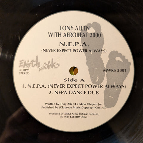 Tony Allen with Afrobeat 2000 – N.E.P.A. (Never Expect Power Always)