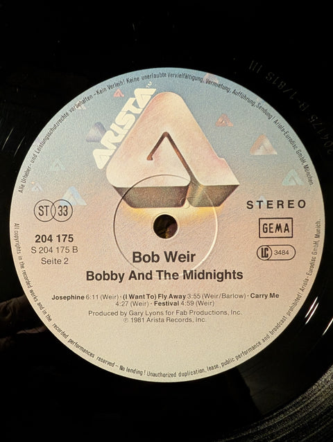 Bob Weir – Bobby & The Midnites