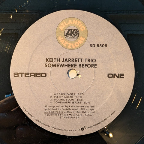 Keith Jarrett Trio – Somewhere Before
