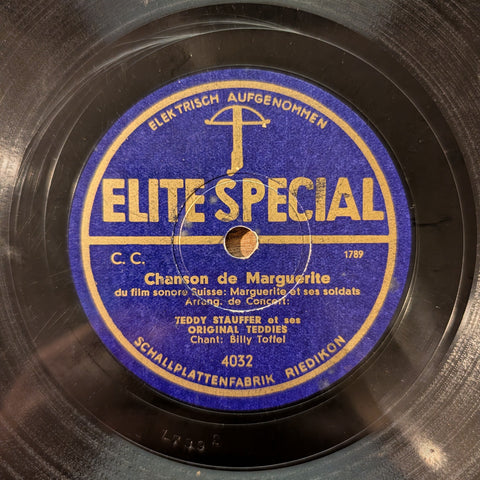 Teddy Stauffer et ses Original Teddies – Chanson de Marguerite (Billy Toffel) / Margritlilied (Geschw. Schmid)