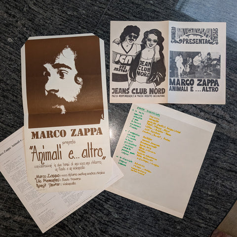 Marco Zappa – Animali E… Altro (unterschrieben und mit vielen Extras!)