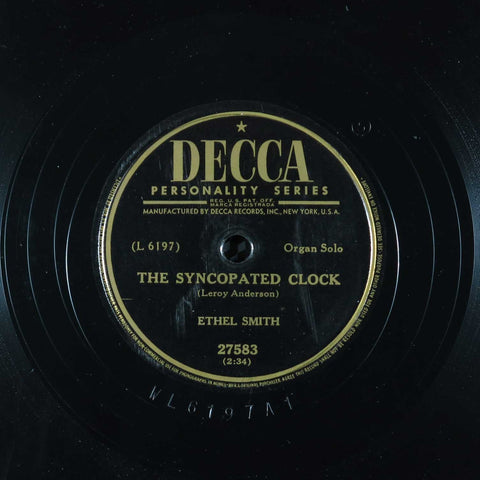 The Syncopated Clock / The Loveliest Night Of The Year