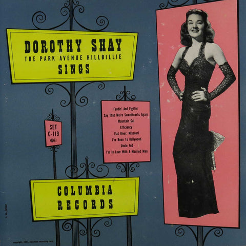Dorothy Shay The Park Avenue Hillbillie Sings