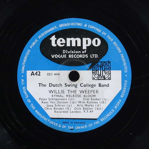 Willie The Weeper / Come Back Sweet Papa