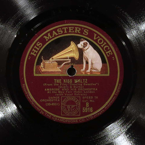 The Kiss Waltz / I still get a thrill thinking of you