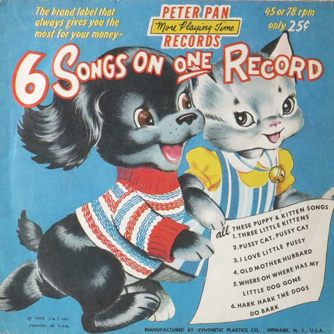 Three Little Kittens – 6 Songs One One Record