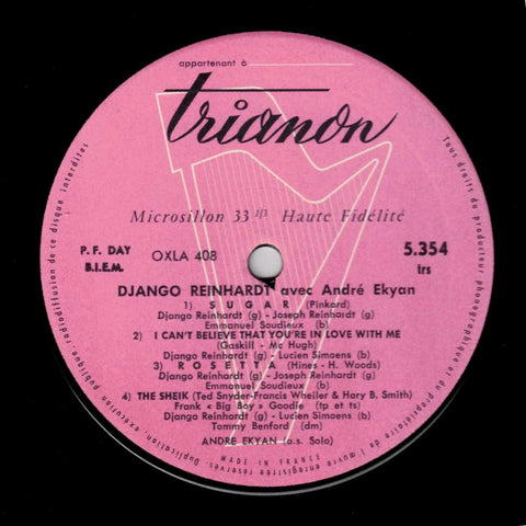Django Reinhardt Joue Avec André Ekyan Et Son Orchestre