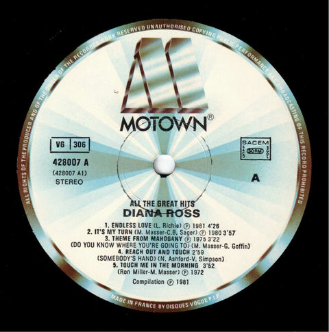 Diana Ross – All The Great Hits