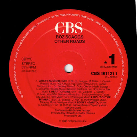 Boz Scaggs – Other Roads