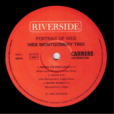Wes Montgomery Trio – Portrait Of Wes