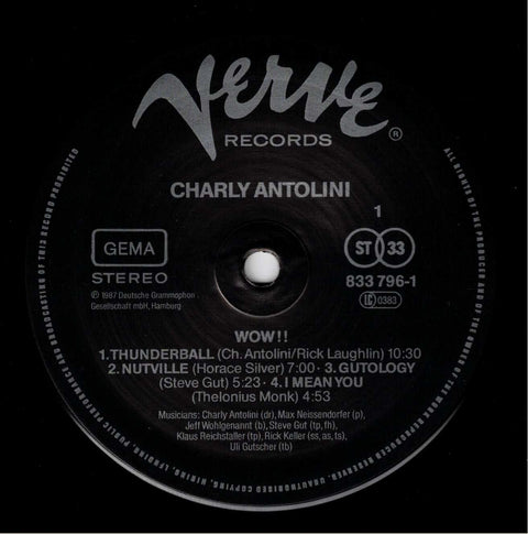 Charly Antolini – Wow!!!!