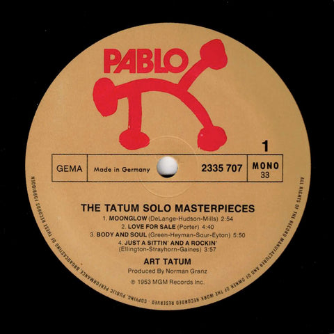 Art Tatum – The Tatum Solo Masterpieces (Boxset mit 13 LPs)