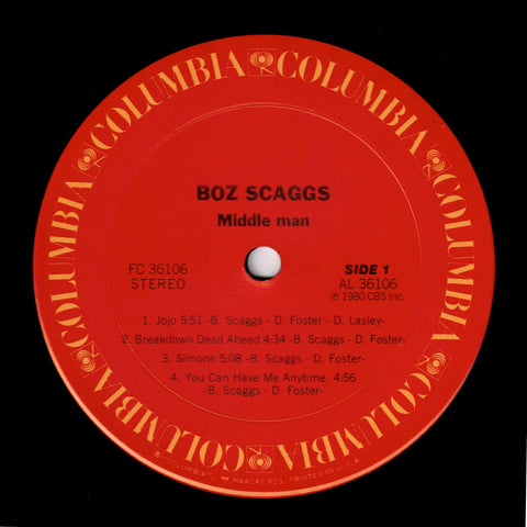 Boz Scaggs – Middle Man