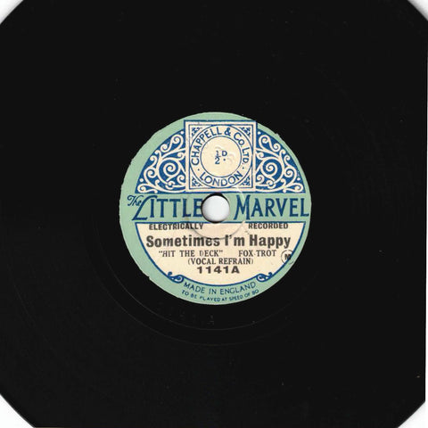 The Little Marvel – Sometimes I'm Happy / Only An Old Rough Diamond
