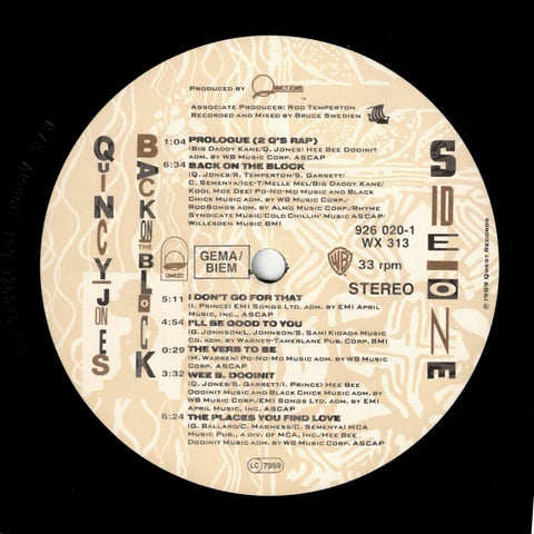 Quincy Jones – Back On The Block